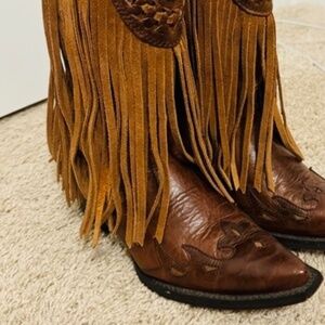 Gorgeous Women’s Dingo Western Fringe Boots